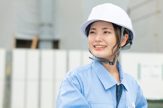 作業員の女性