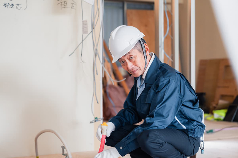 高齢化が進む建設業界